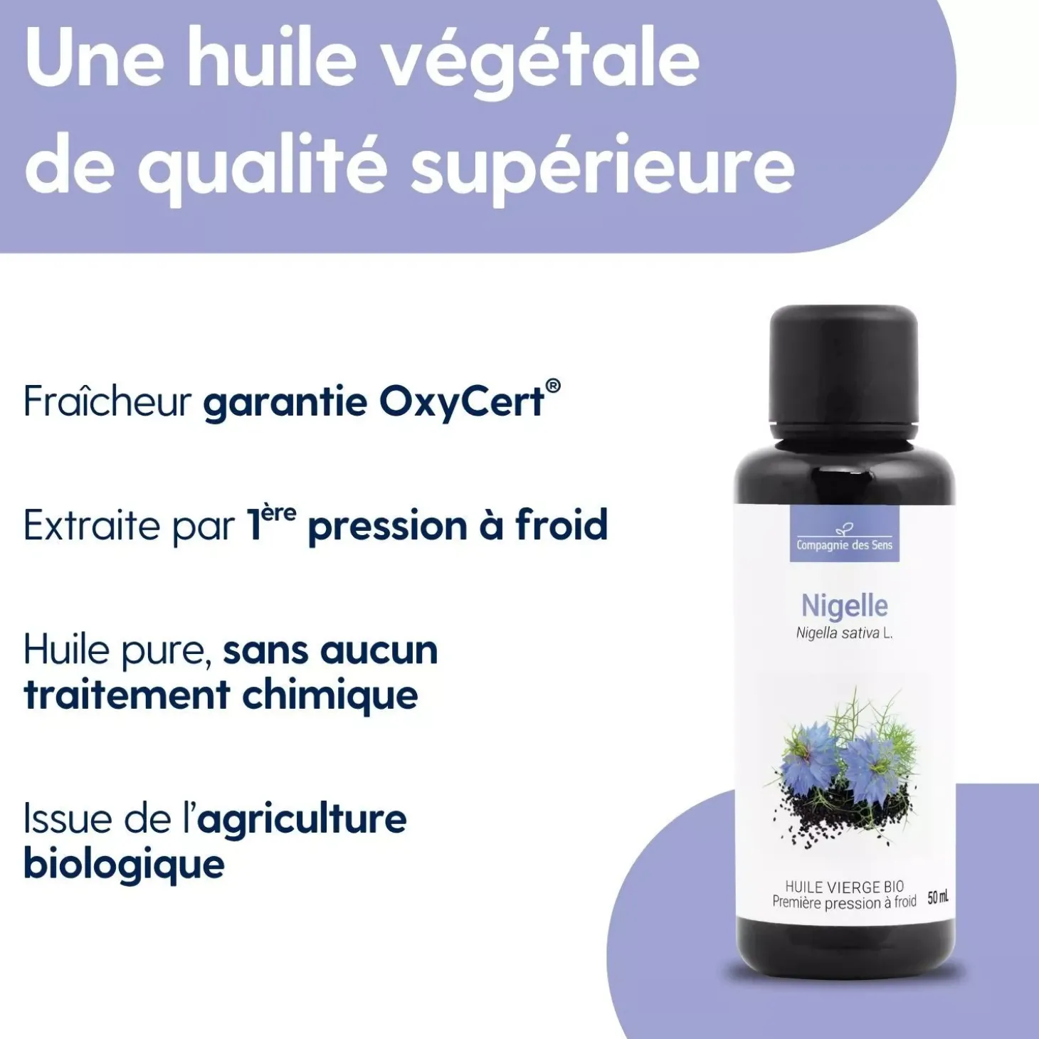 Huile de Nigelle bio