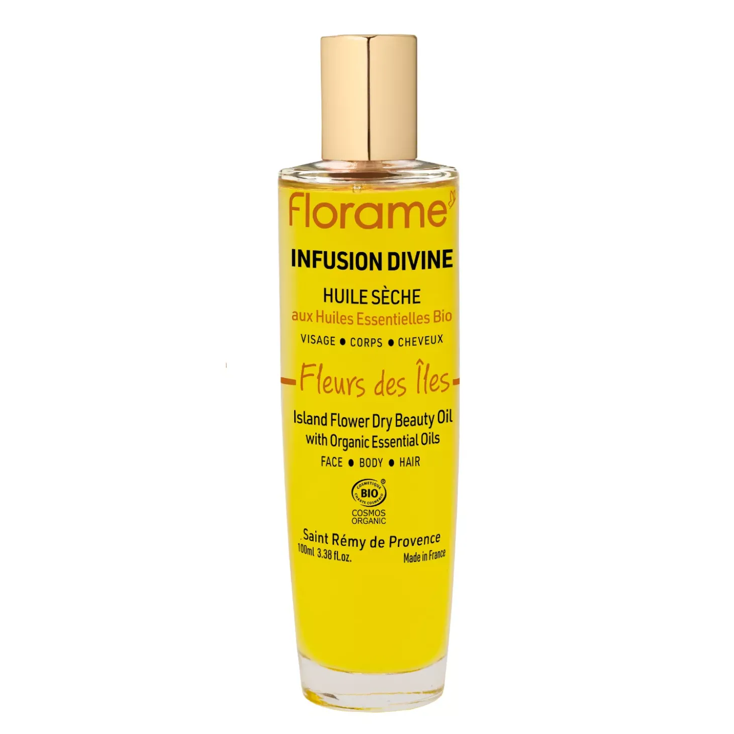 Infusion Divine : Huile Sèche Fleur des Iles bio