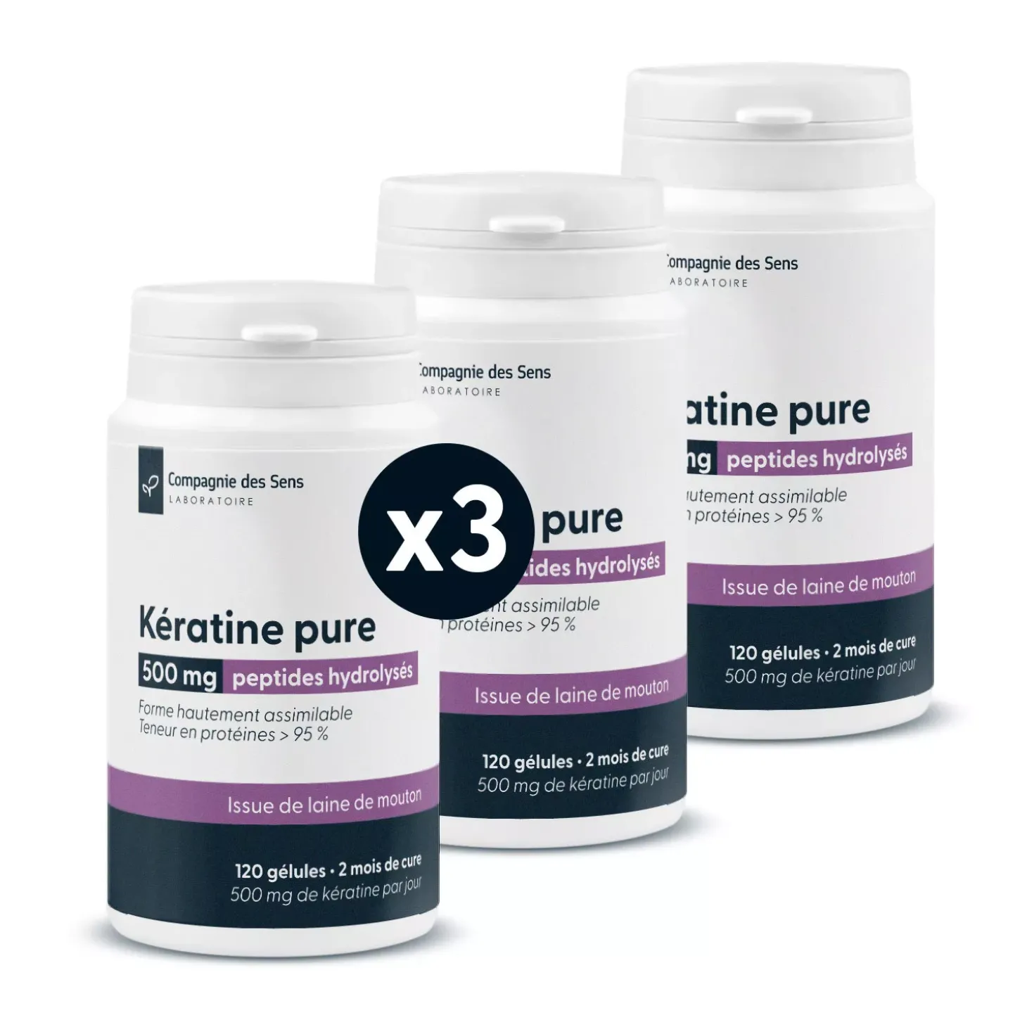 Kératine pure