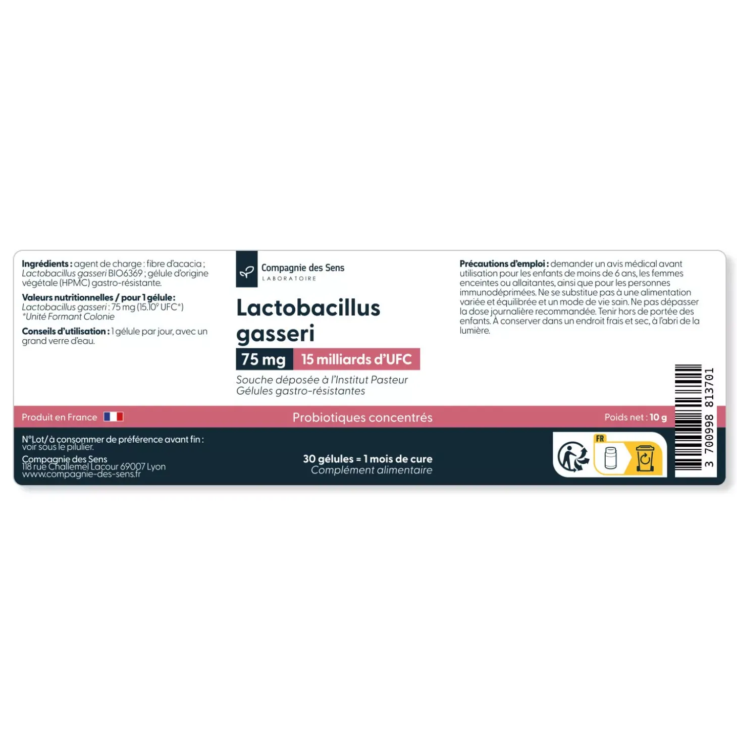 Lactobacillus gasseri