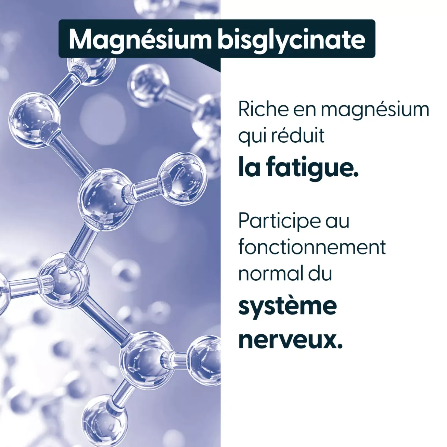 Magnésium bisglycinate 1500 mg & Vitamine B6