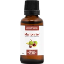 Marronnier bio (Aesculus Hippocastanum) – Macérat concentré de bourgeons frais