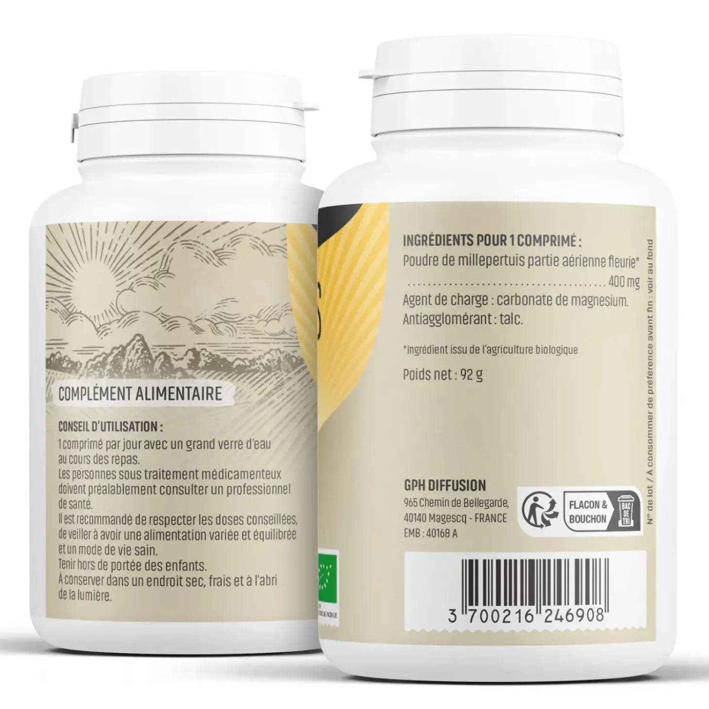 Millepertuis bio
