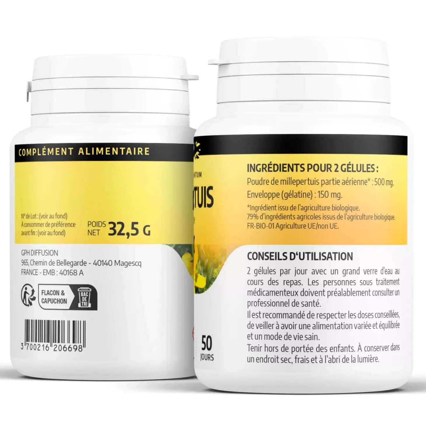 Millepertuis bio