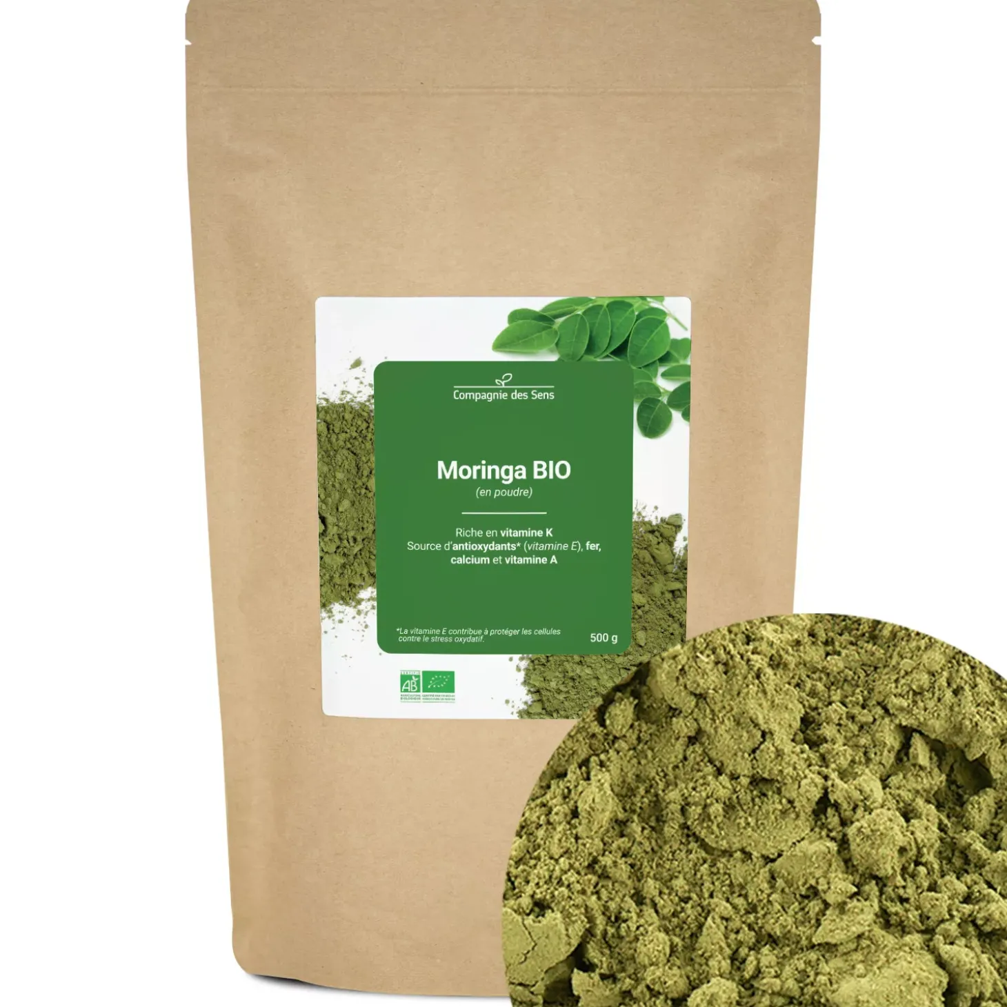 Moringa bio (en poudre)