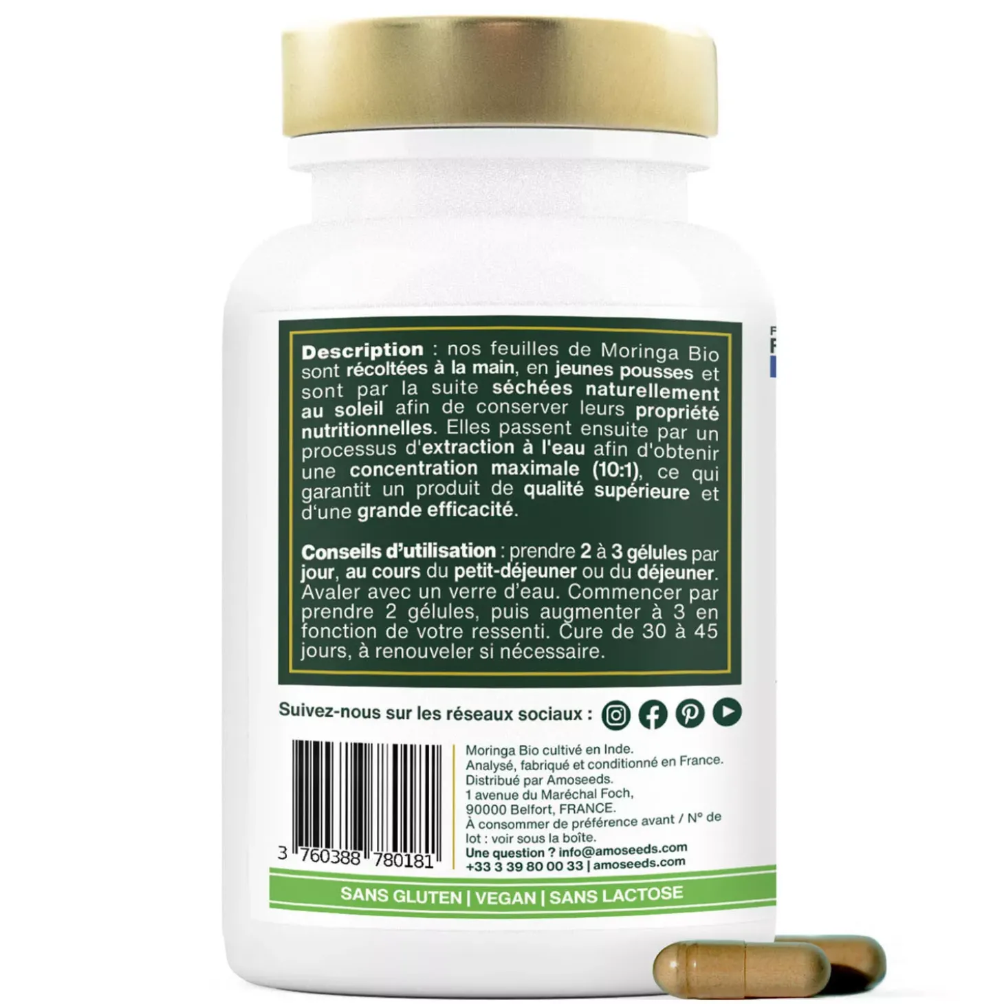 Moringa bio Haute Concentration
