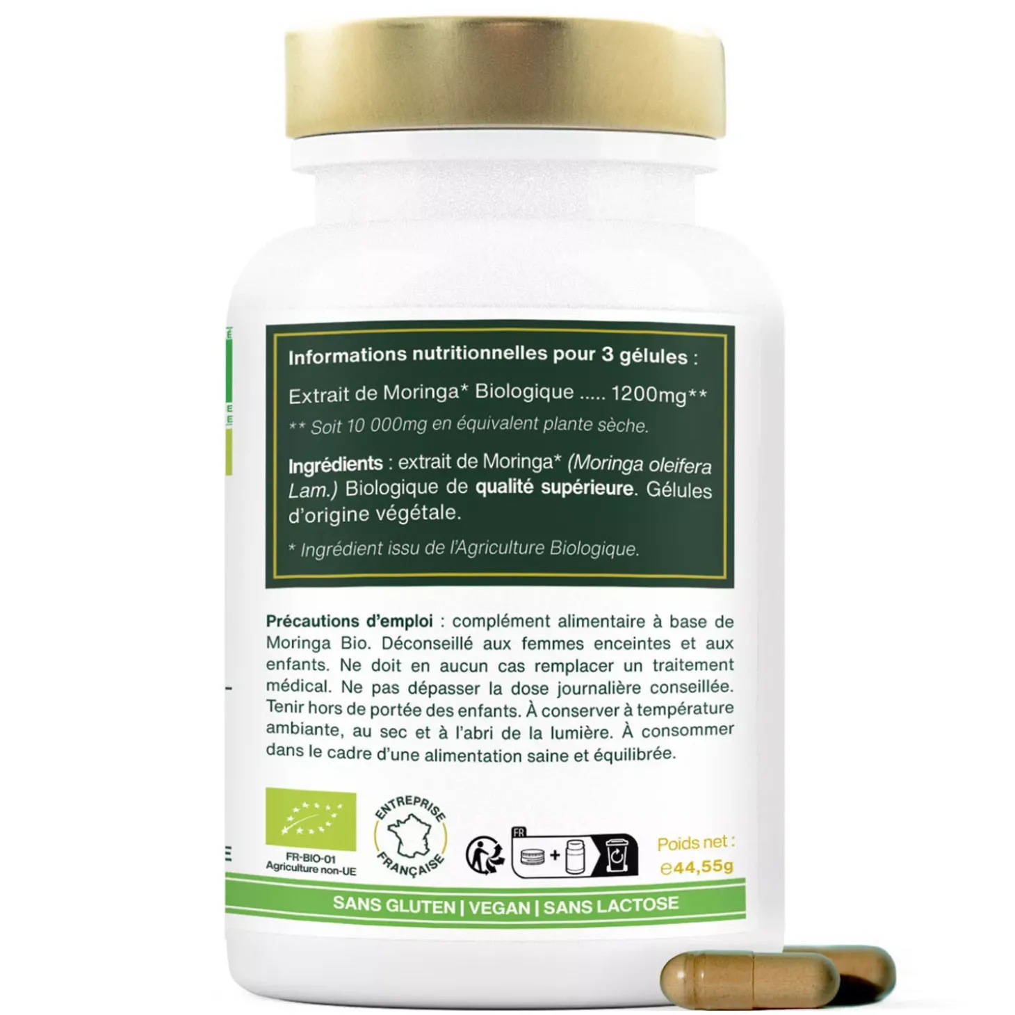 Moringa bio Haute Concentration
