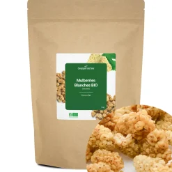Mulberries blanches bio (séchées)