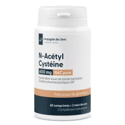 Nac (N-acétyl-cystéine) 600 mg
