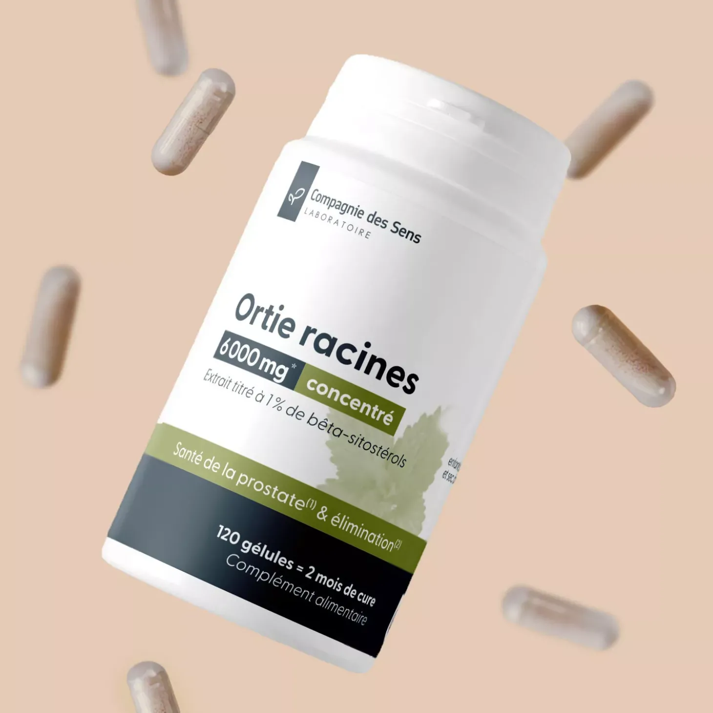 Ortie racines concentrées