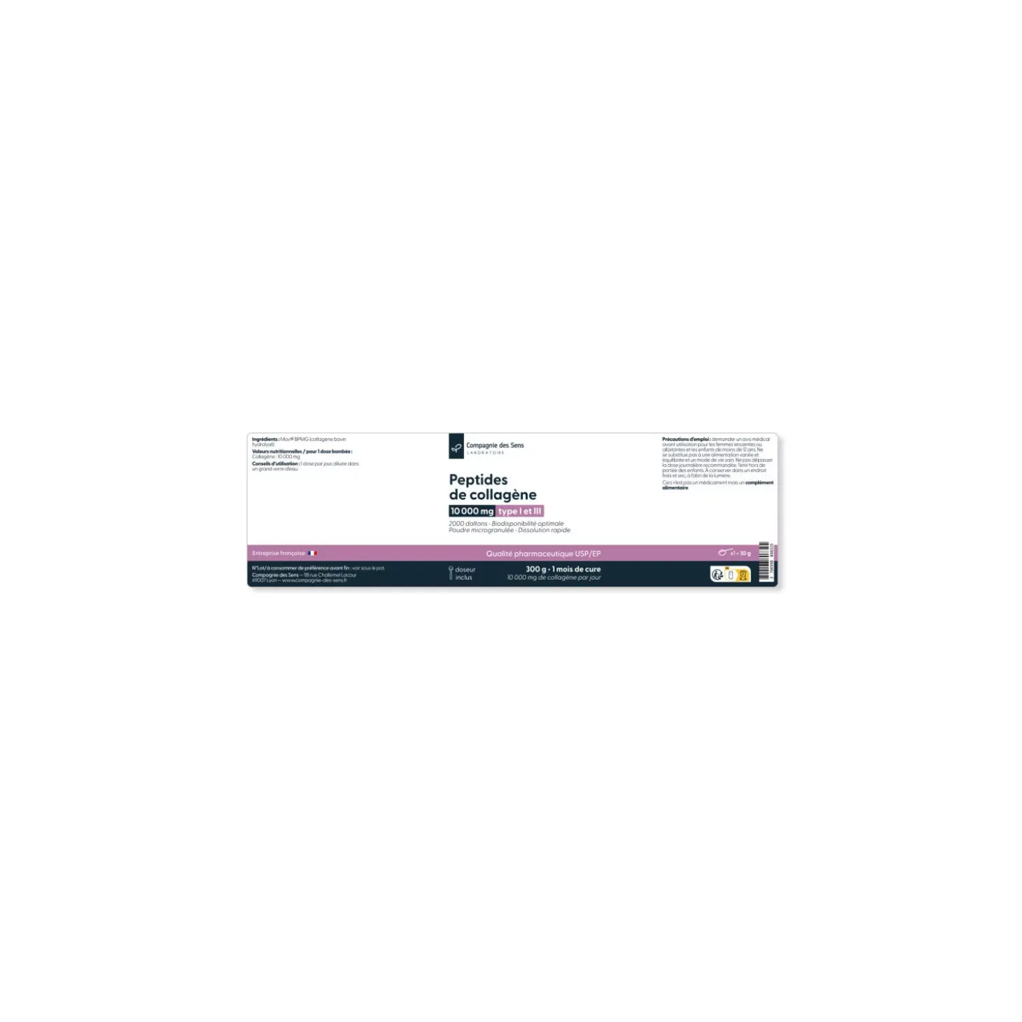Peptides de Collagène hydrolysé