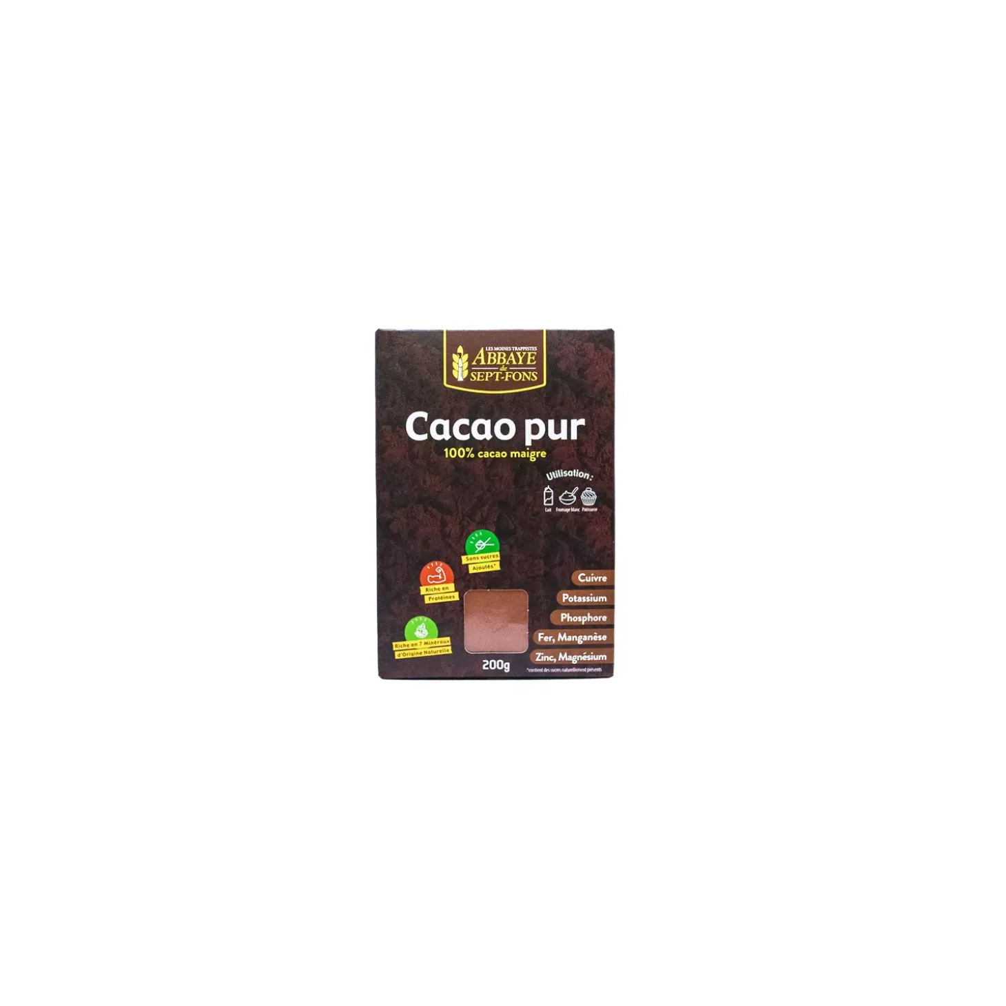 Poudre de Cacao pur