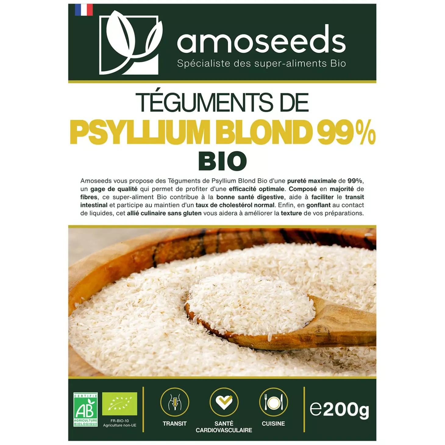 Psyllium Blond bio