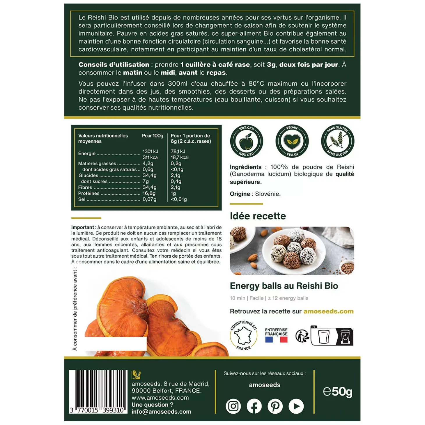 Reishi bio