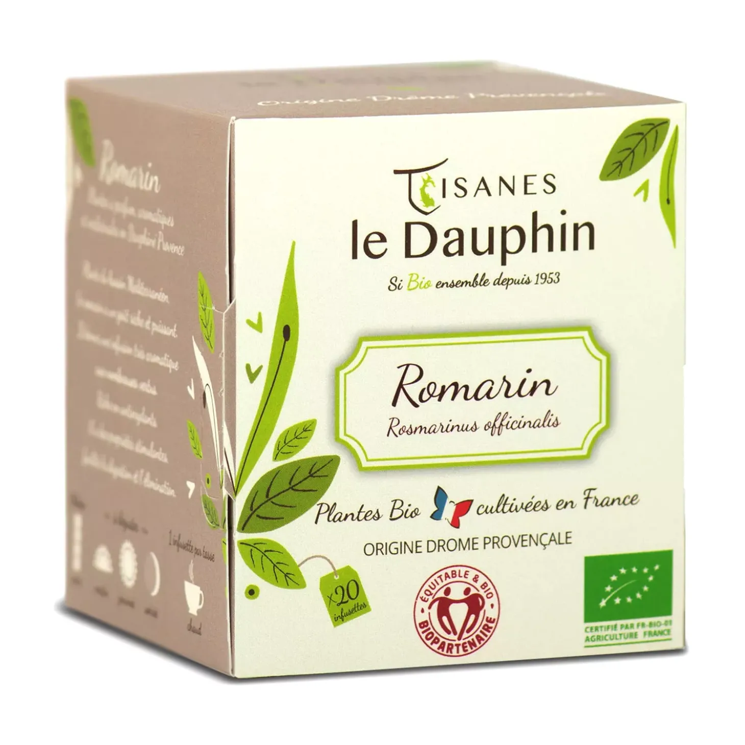 Romarin Feuille bio en sachets