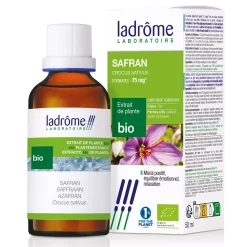 Safran bio (Or Rouge) – Crocus Sativus – Extrait hydroalcoolique concentré