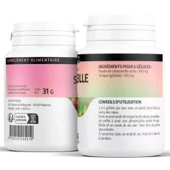 Salsepareille – Smilax officinalis – 100 gélules de 235 mg