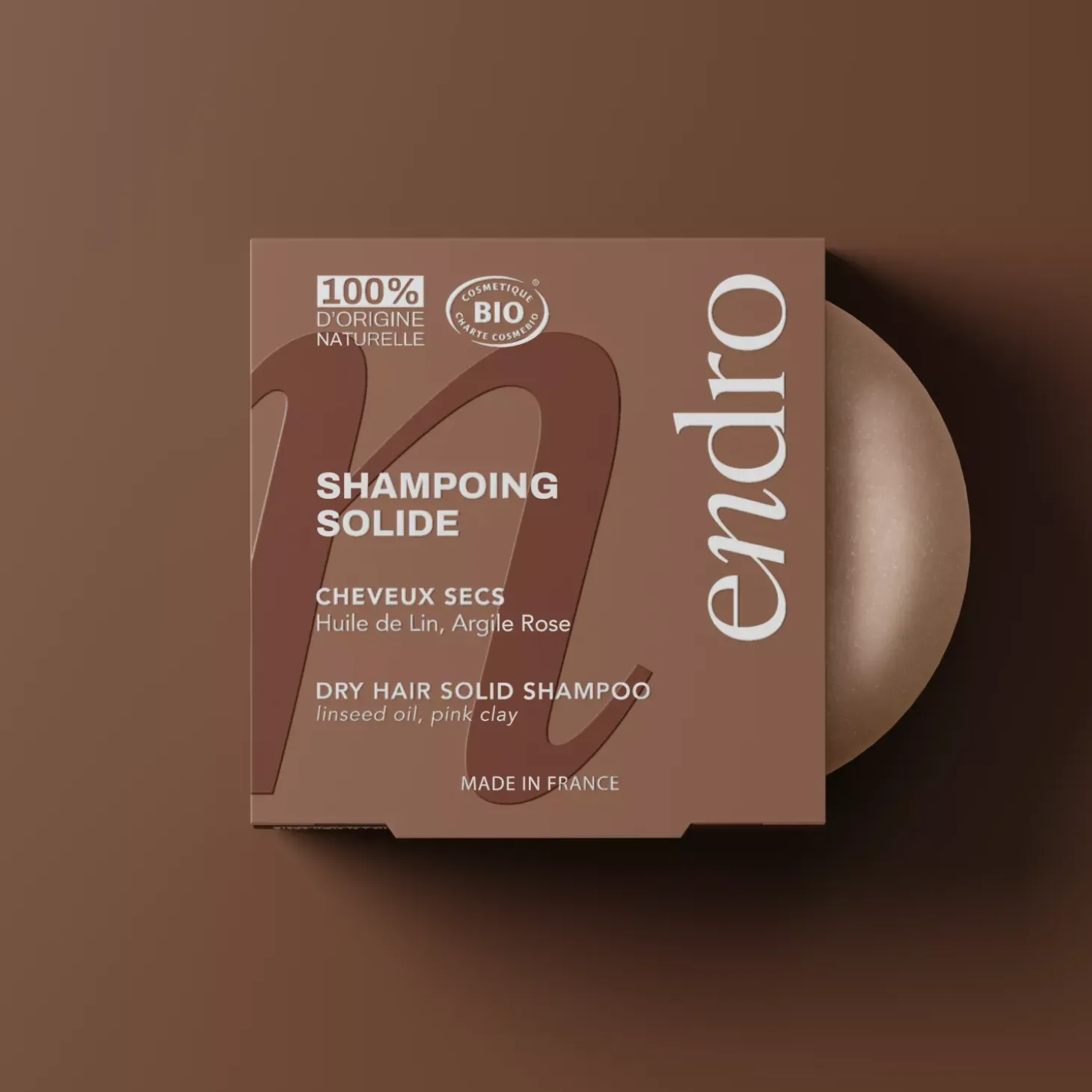 Shampoing solide cheveux secs