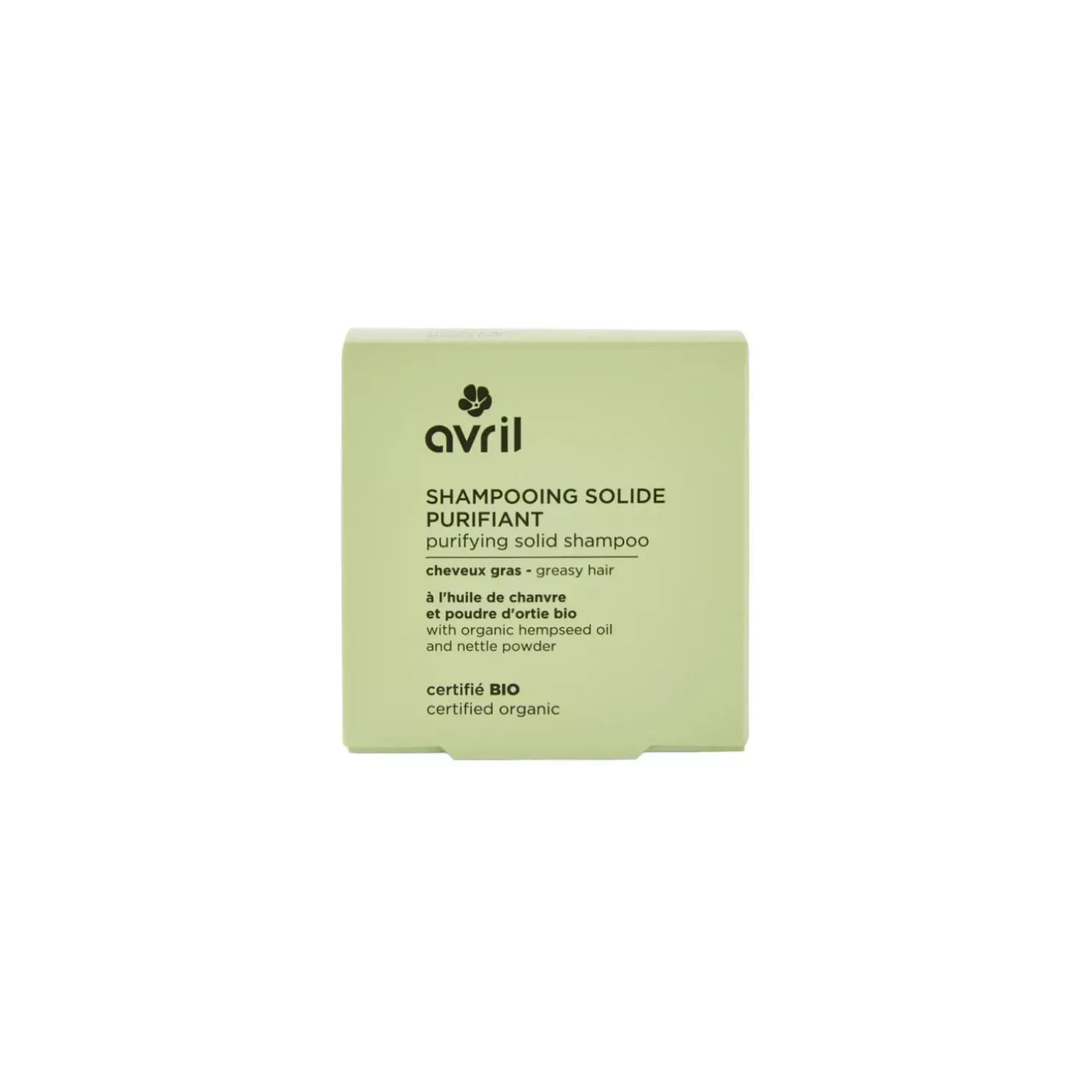 Shampooing Solide Purifiant Cheveux Gras bio
