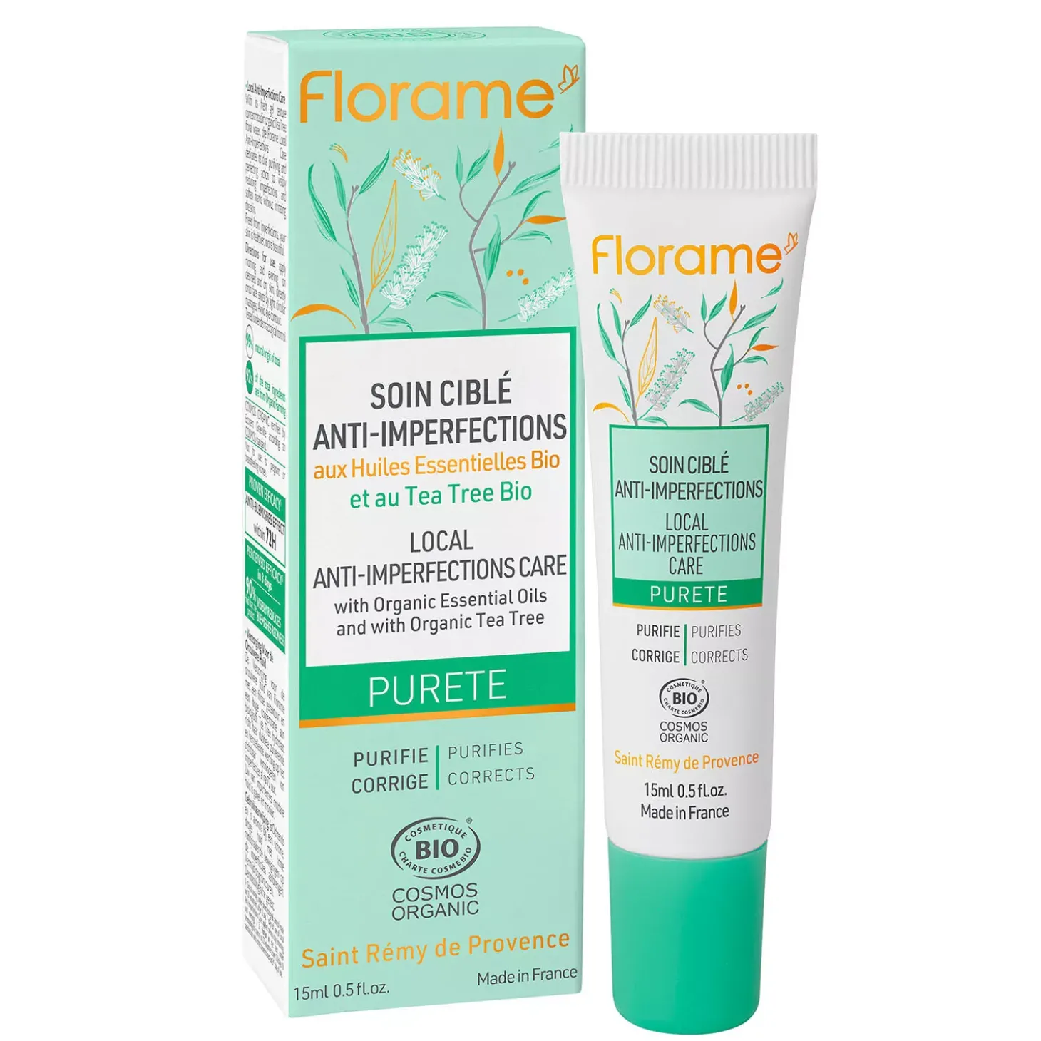 Soin Ciblé Anti Imperfections bio à l'huile essentielle de Tea Tree