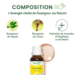 Solution buvable Anti-Stress – Aux Macérats de bourgeons concentrés