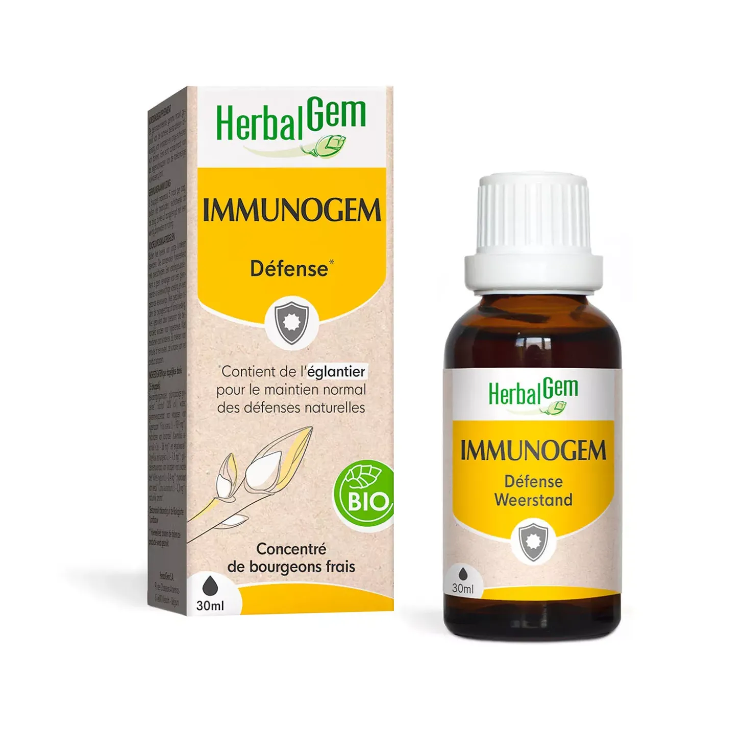 Solution buvable Défenses immunitaires – Aux Macérats de bourgeons concentrés