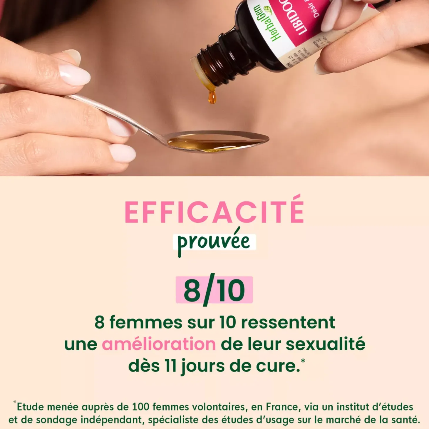Solution buvable Désir et libido – Aux Macérats de bourgeons concentrés