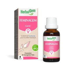 Solution buvable pour Cycle Menstruel – Aux Macérats de bourgeons concentrés