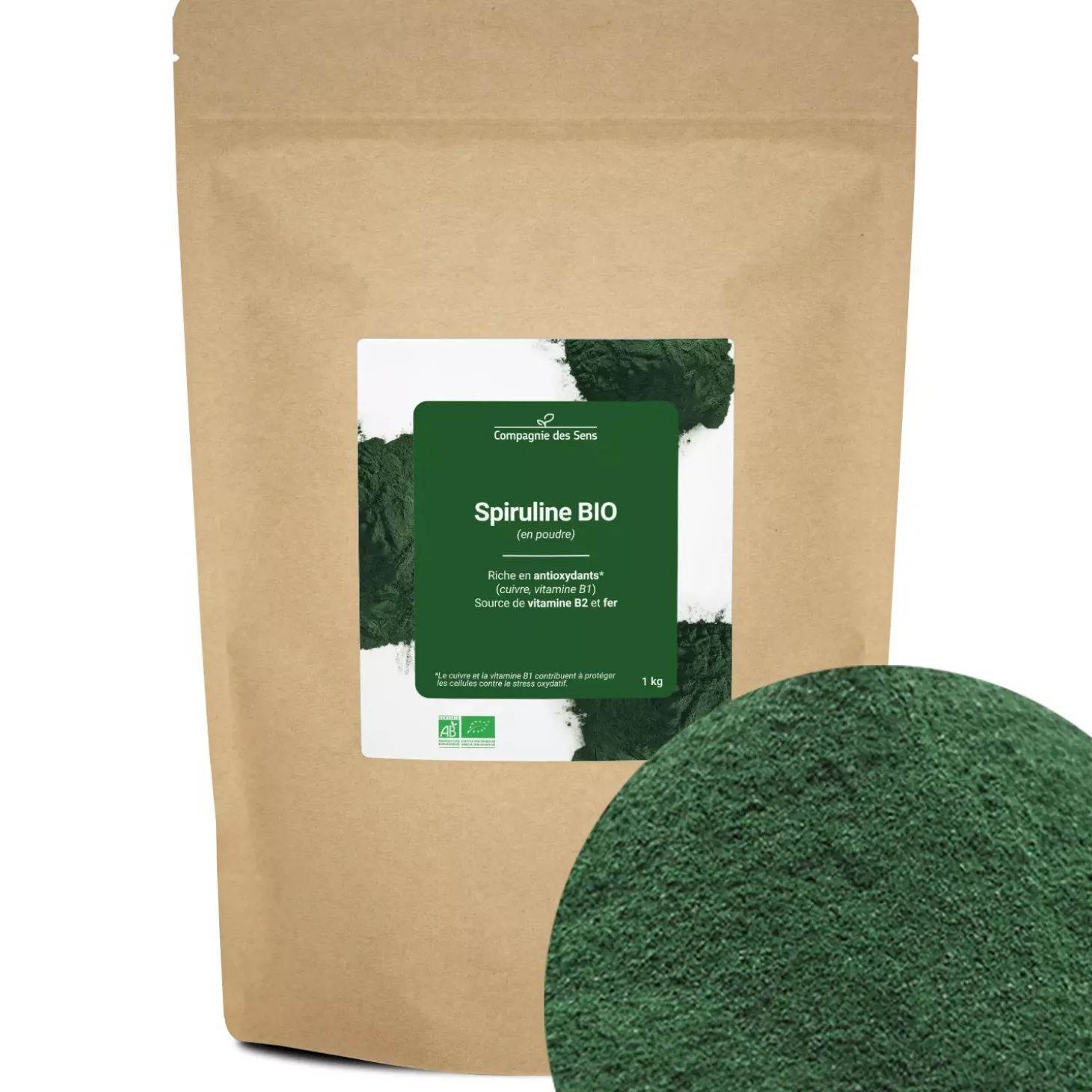 Spiruline bio (en poudre)