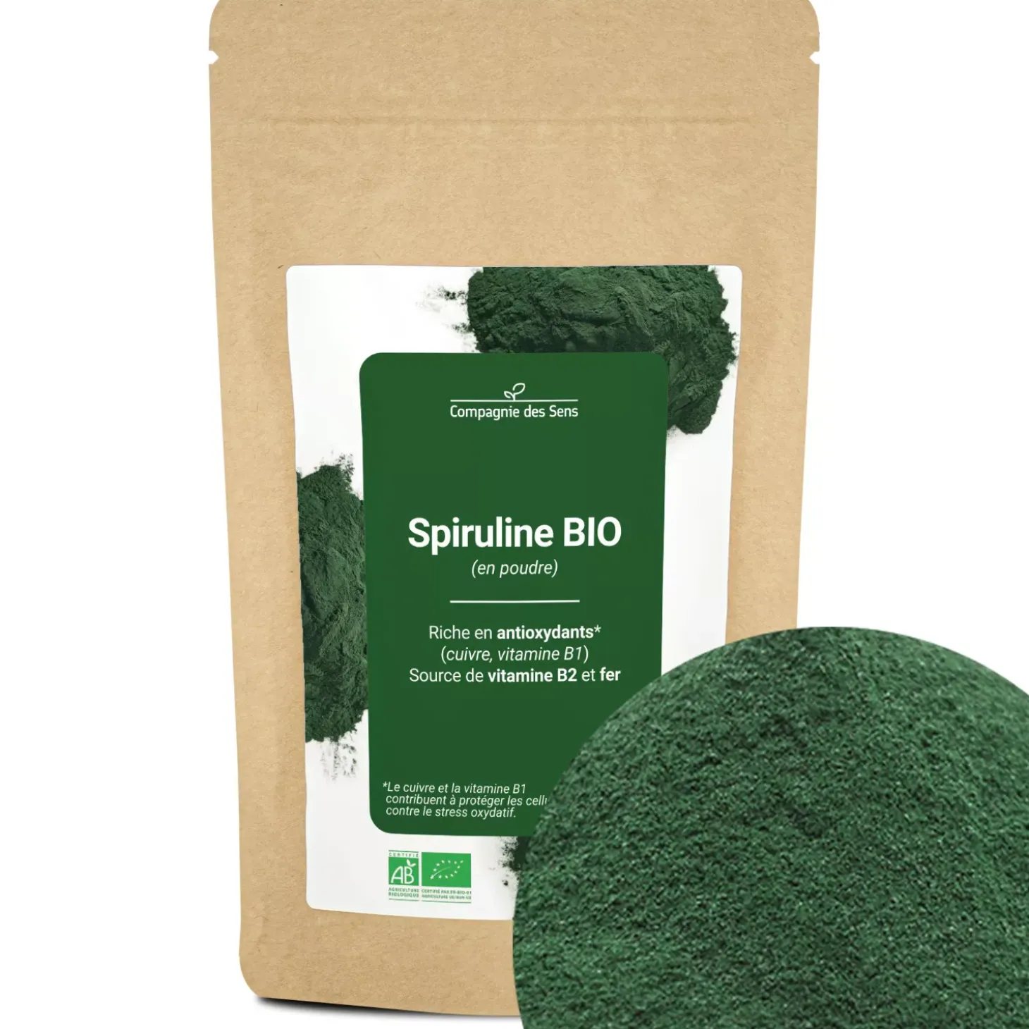 Spiruline bio (en poudre)