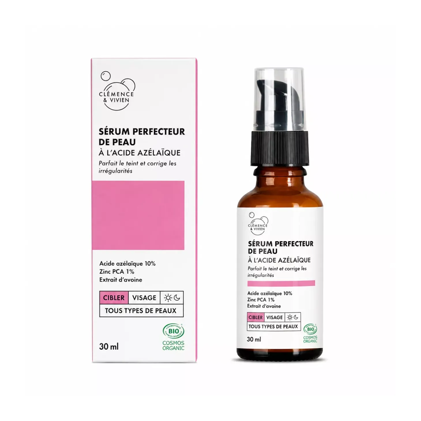 Sérum Éclat et Perfecteur de peau à l'acide azélaique 10 %