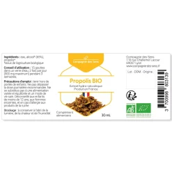 Teinture Mère de Propolis bio