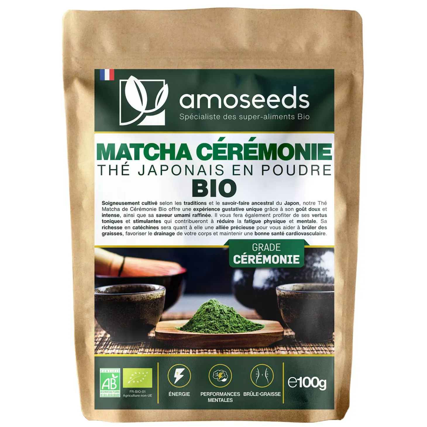 Thé Matcha Cérémonial bio