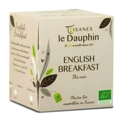Thé Noir English Breakfast bio en sachets