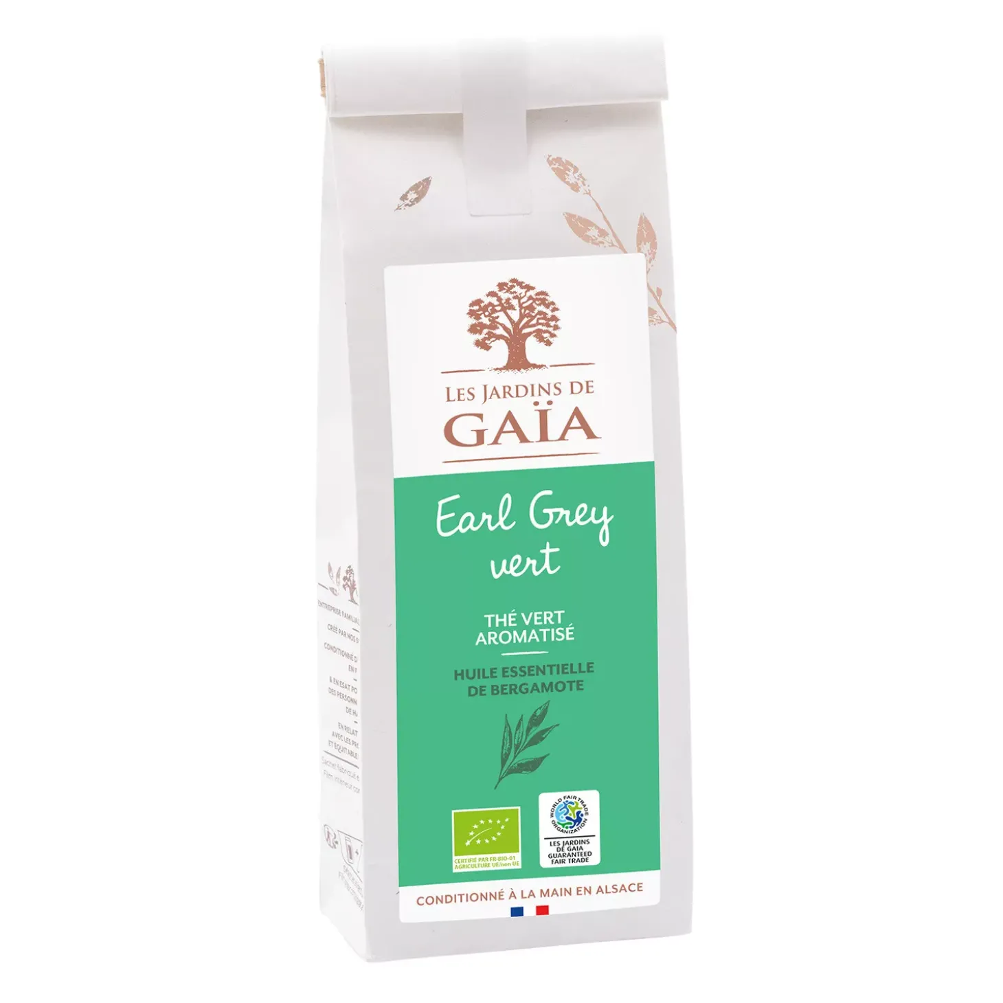 Thé Vert bio Earl Grey Vert