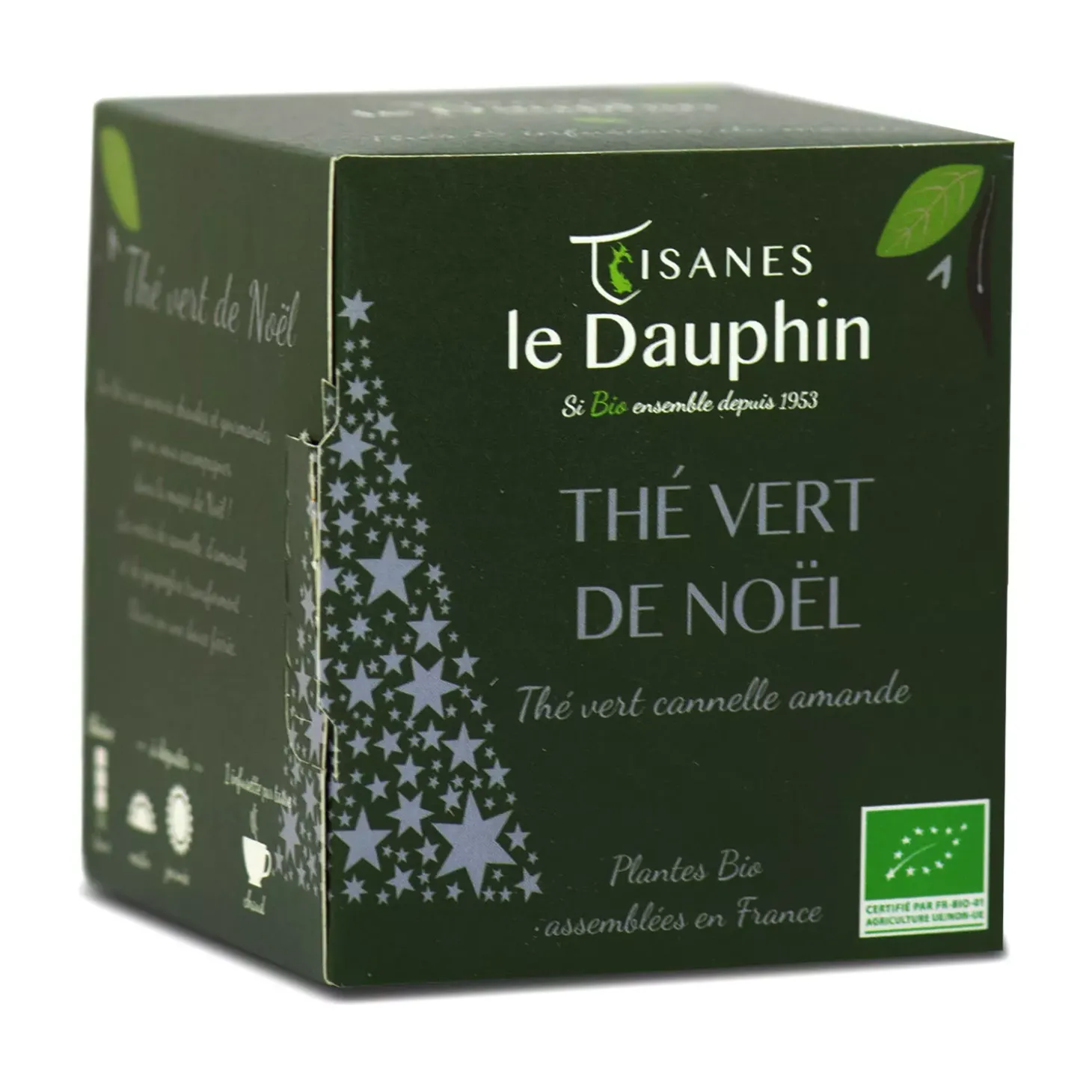 Thé Vert de Noël bio en sachets