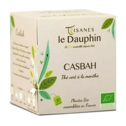 Thé Vert Menthe Casbah bio en sachets