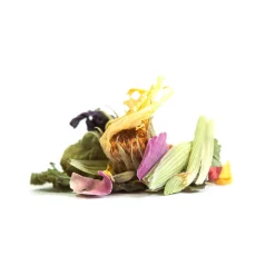 Tisane bio Pomme, Mélisse, Rose & Souci