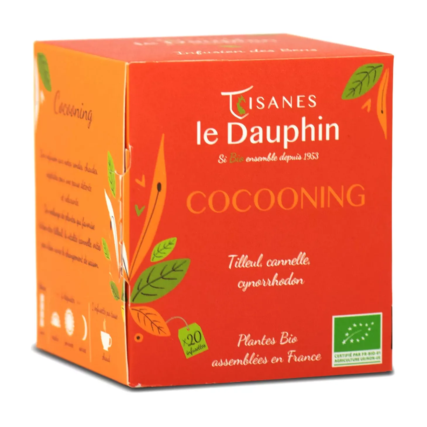 Tisane Cocooning bio en sachets