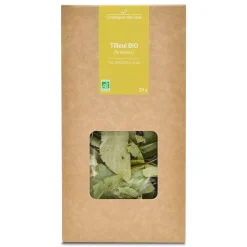 Tisane de Bractées de Tilleul bio (Tilia Platyphyllos) – Feuilles entières en vrac pour infusion
