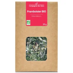 Tisane de Framboisier bio (Rubus Idaeus) – Feuilles coupées en vrac pour infusion