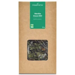 Tisane de Menthe Douce bio (Mentha Spicata) – Feuilles entières en vrac pour infusion