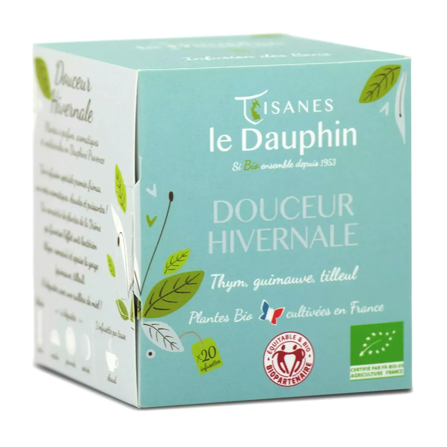 Tisane Douceur hivernale bio en sachets