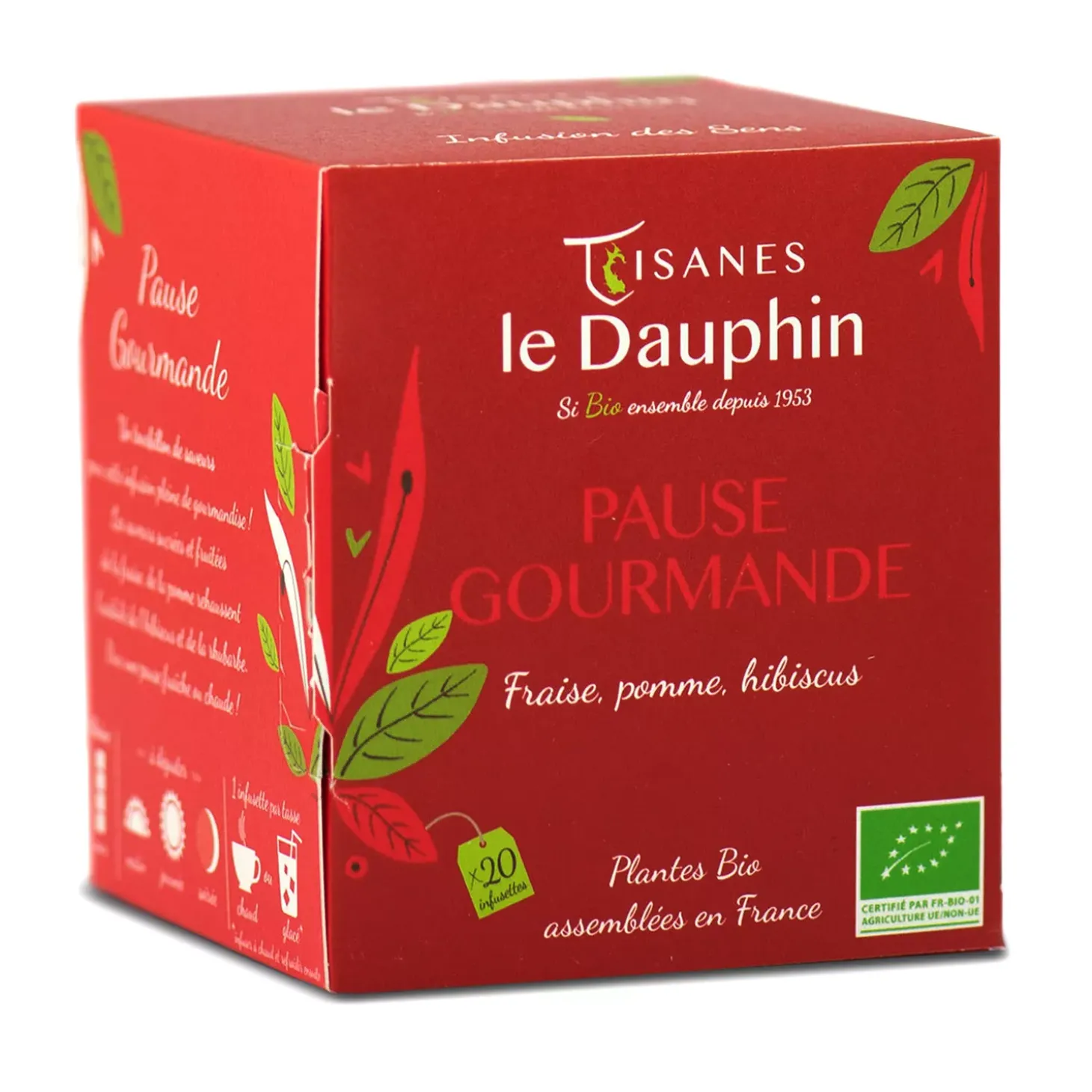 Tisane Pause Gourmande bio en sachets