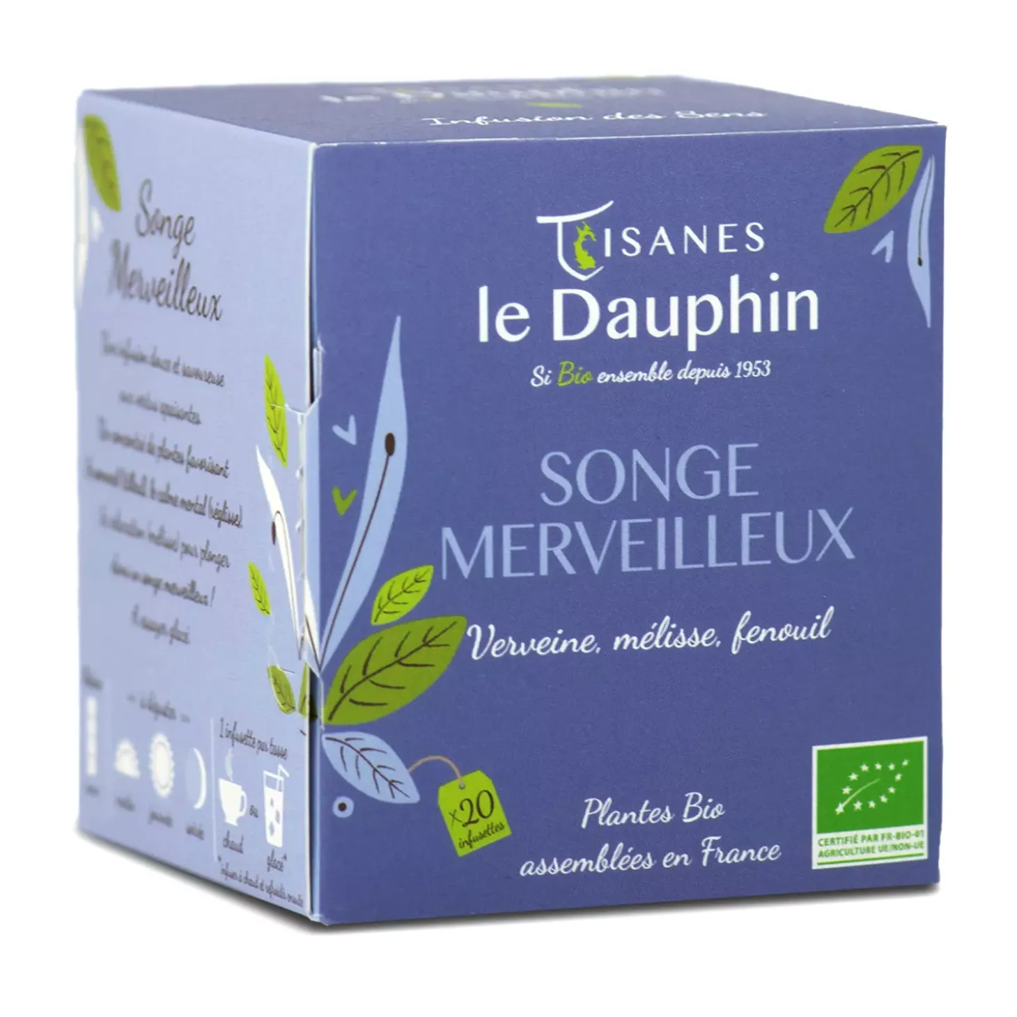 Tisane Songe Merveilleux bio en sachets