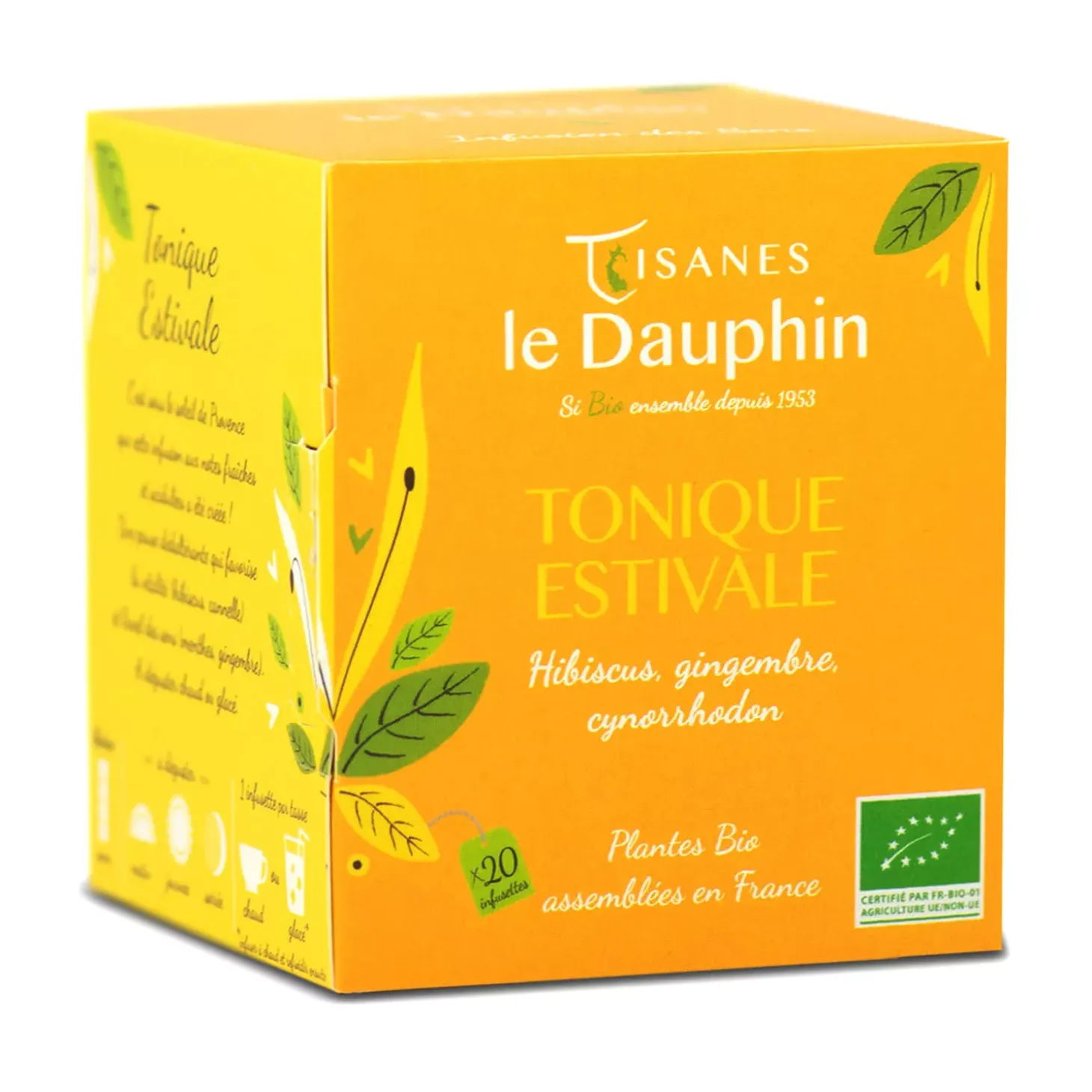 Tisane Tonique Estivale bio en sachets