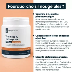 Vitamine C extra-pure (acide L-ascorbique)