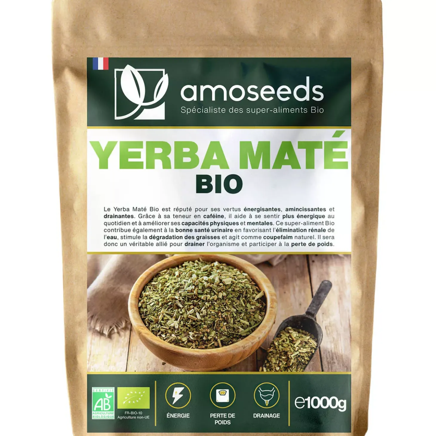 Yerba Maté bio en vrac